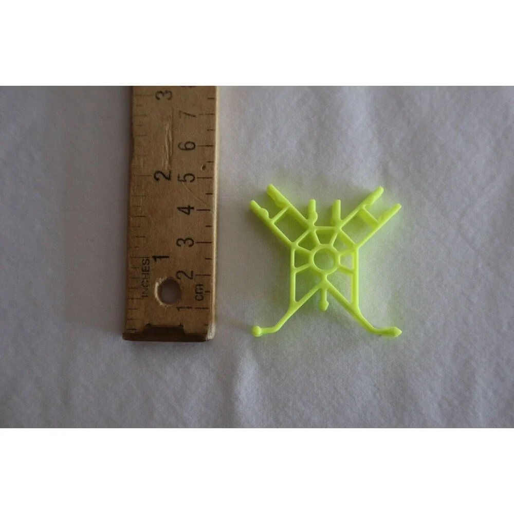 KNEX K'NEX Lot Of 100 Neon Yellow Connectors Rippin' Rocket Roller Coaster OEM